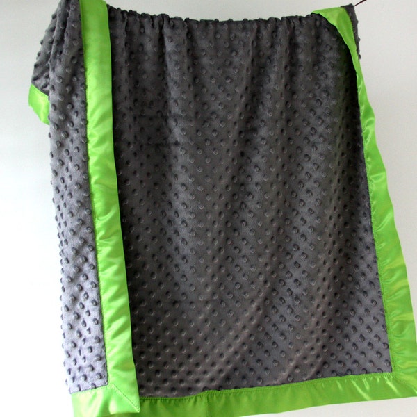 Satin Trim Blanket Etsy