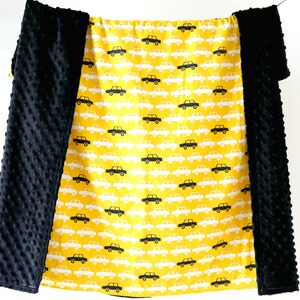 Minky Baby Blanket. Toddler Cot Blanket. Yellow Cars Baby Blanket. Black Minky Blanket. Monogram Blanket. Cotton Minky Blanket. Baby Shower
