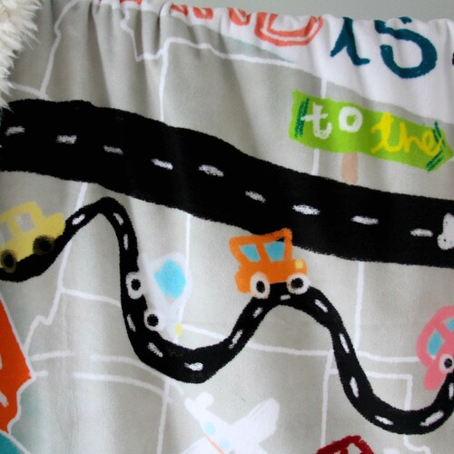Dream Blanket. Minky Baby Blanket. Faux Fur Throw. Land is Your Land. shops Crib Bedding. Custom Baby Blanket. Toddler Bedding. Unique Baby Gift.