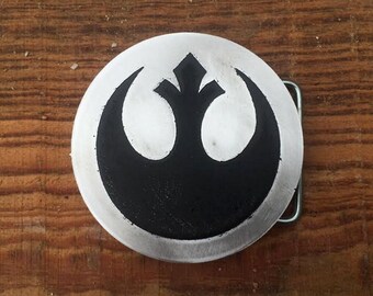 Star Wars Rebel Alliance Belt Buckle, Made For Fans Of The Jedi and Ready As A Gift Or Perfect For Cosplay Outfit