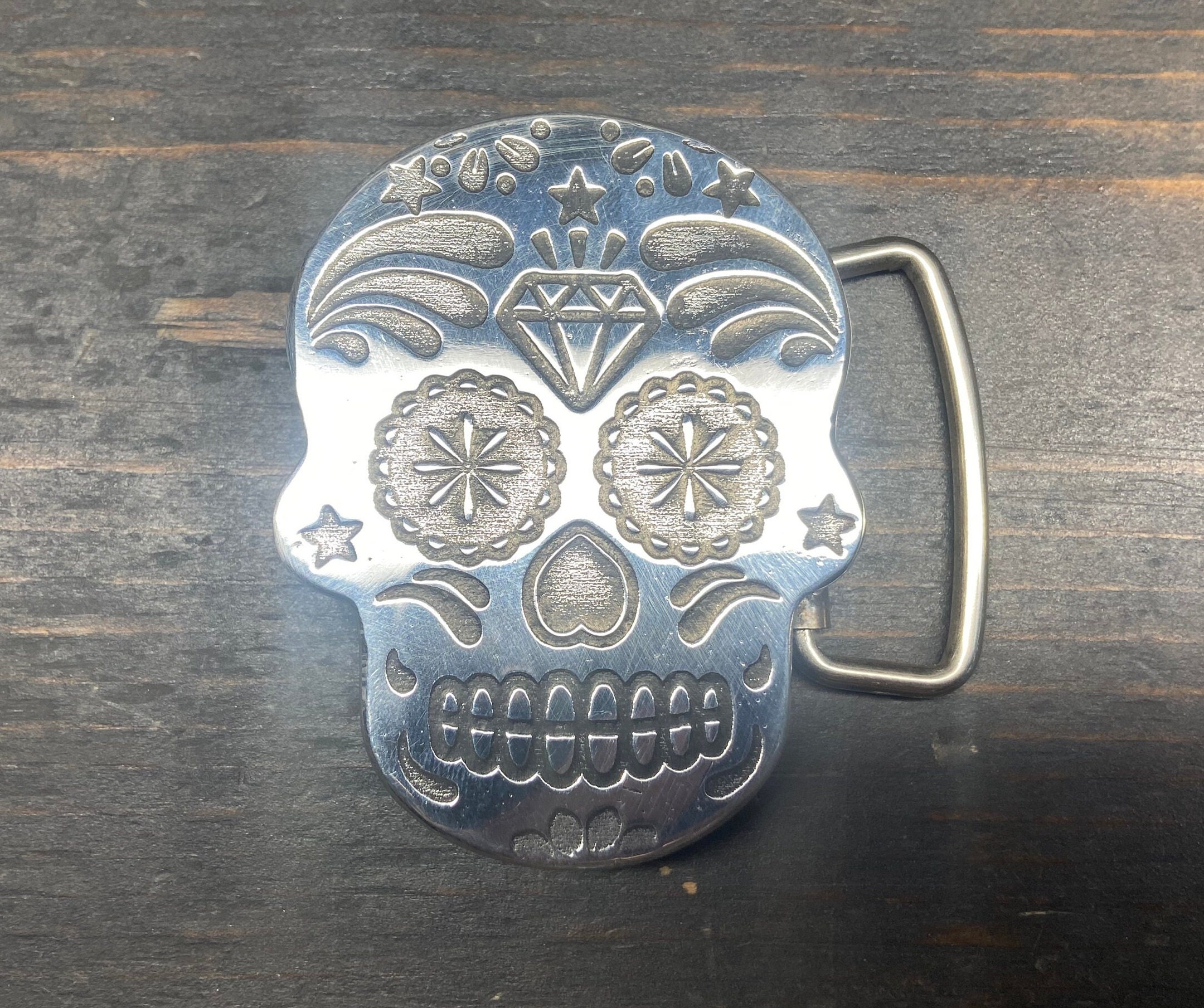 Day of the Dead Belt - Etsy display picture 2