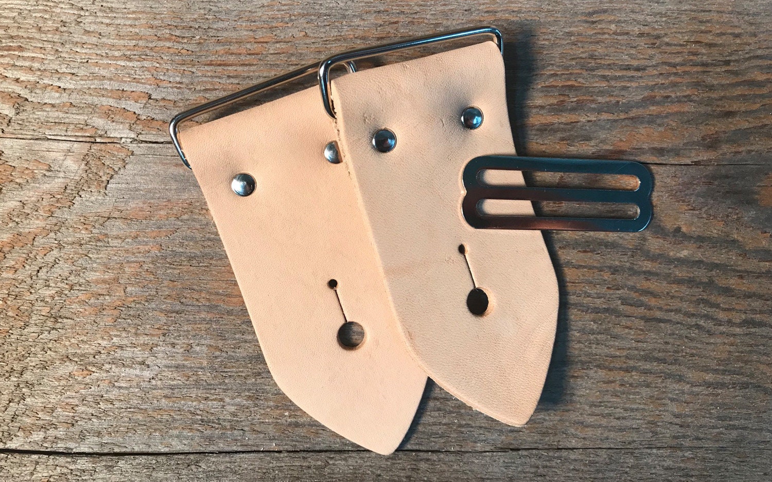 Single Make Your Own Guitar Strap Kit With 2 Inch Wide Natural Etsy