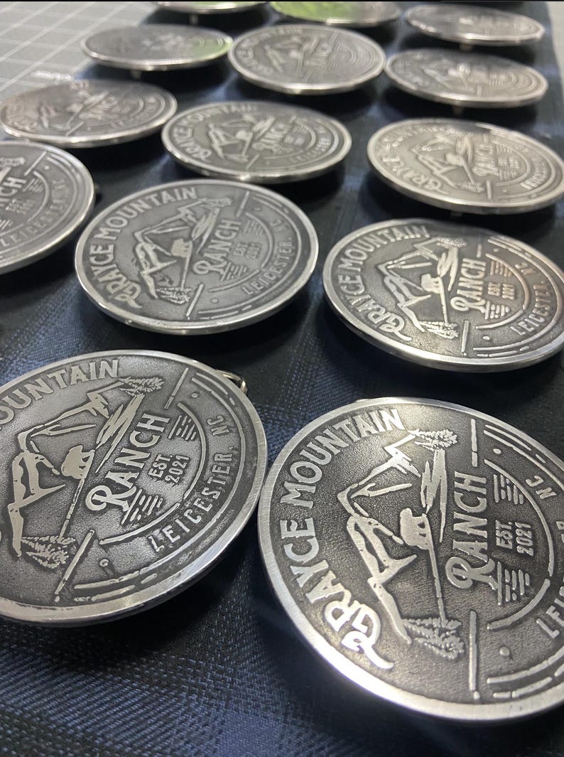 Design Your Own Personalized Belt Buckle, With Your Unique and Custom Look, Handmade In The USA. Gift For Him image 10
