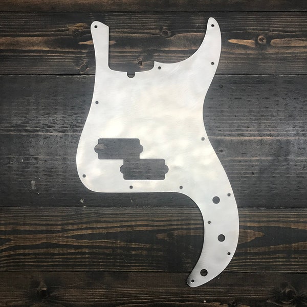 Aluminum Bass Pickguard Etsy