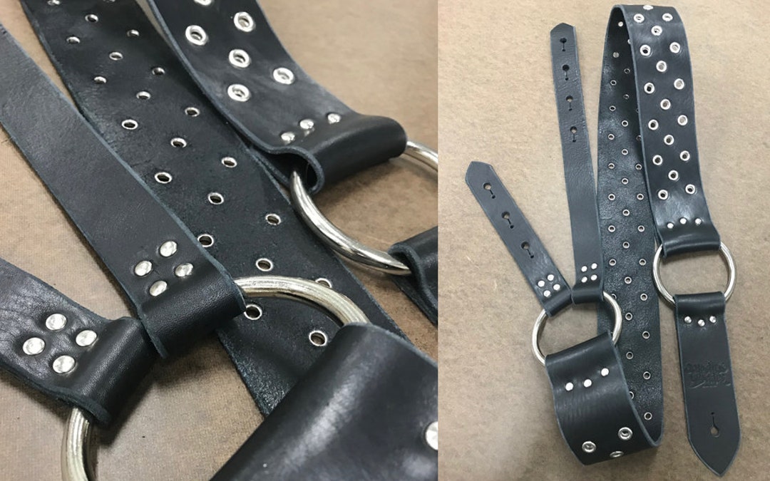 Black metal guitar strap deals