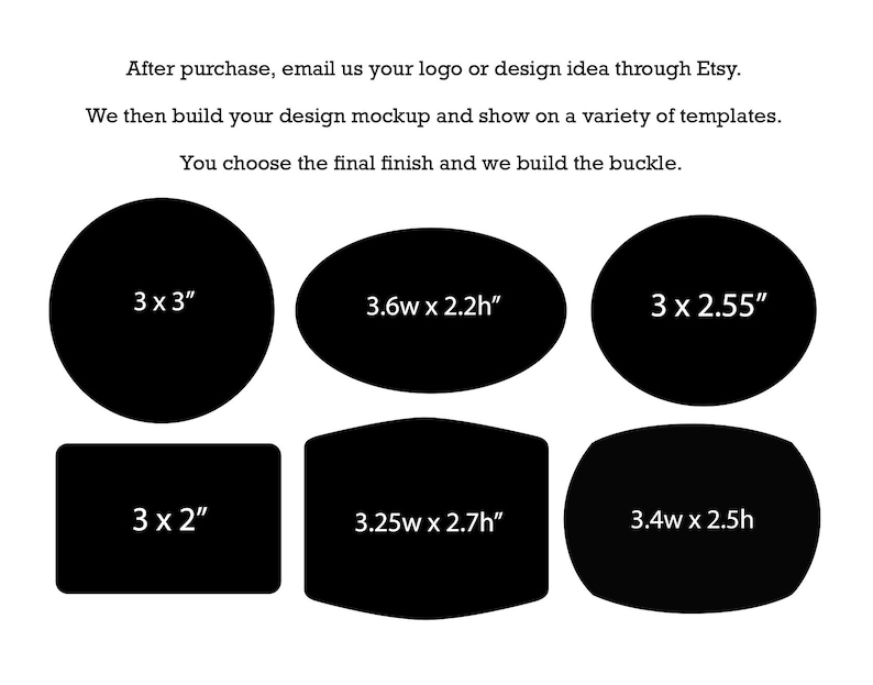 Design Your Own Personalized Belt Buckle, With Your Unique and Custom Look, Handmade In The USA. Gift For Him image 3