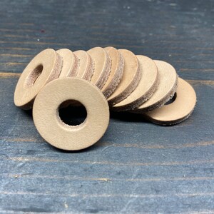 Leather Washers Punched at 1