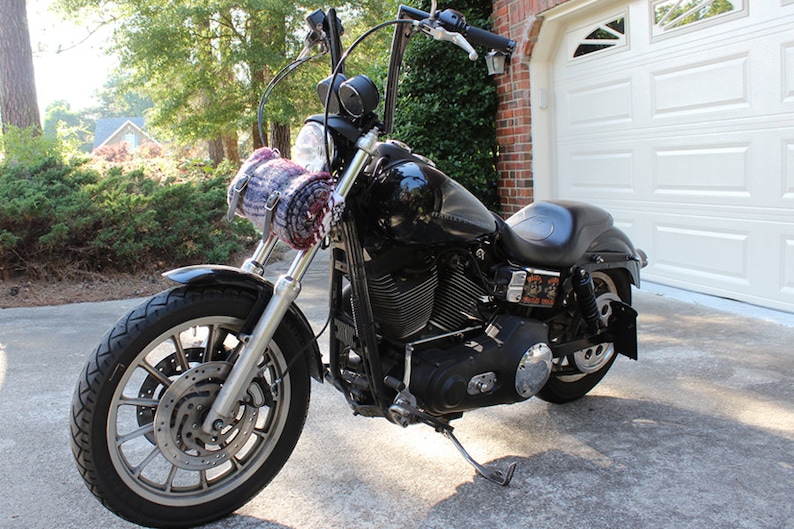 Honey Brown Motorcycle Bed / Jacket Roll Yoga Blanket Etsy