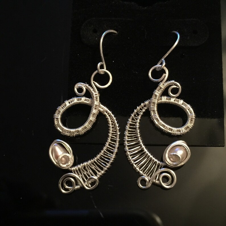 Wire Wrapped Jewelry Handmade Wearable Art Jewelry Unique Etsy