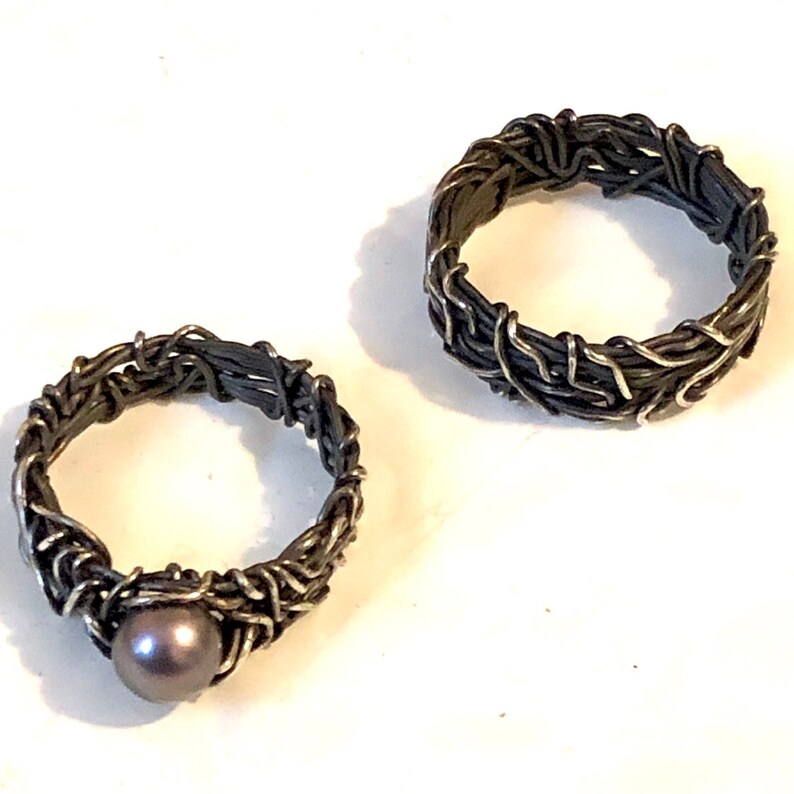His &#039;n Hers Wedding Rings Matching Wedding Bands Vintage | Etsy