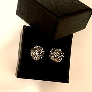 Faith Based, Christian Jewelry in sterling silver and crown of thorns style