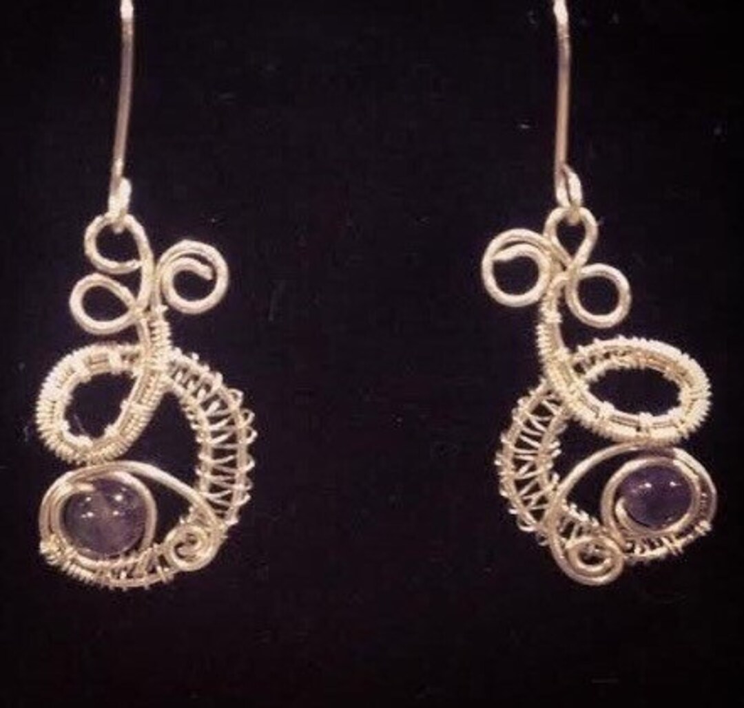 Wire Wrapped Jewelry Handmade Wearable Art Jewelry Unique Etsy