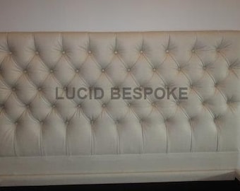 Deep tufted headboard COM