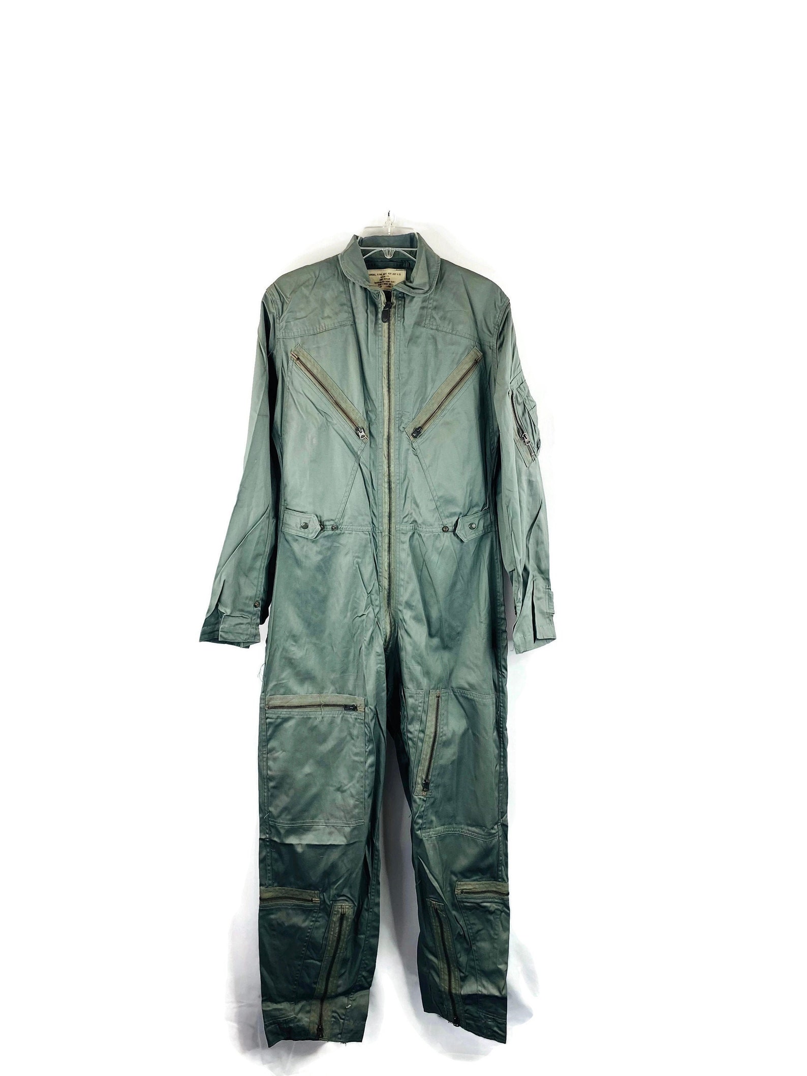 Mens Vintage 1966 Vietnam Flight Suit Size: S | Etsy