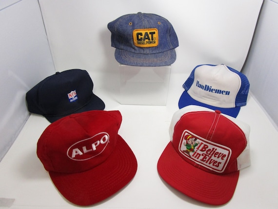 Vintage Snapbacks Lot of 5 One Size Assorted Truck