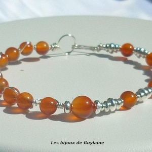 carnelian stone bracelet
