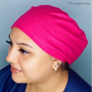 Solid Color Euro Style Scrub Hat by UscCreations