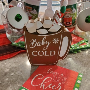 Hot cocoa bar sign, hot cocoa sign, sign for hot cocoa bar, cocoa sign, mug sign, cup sign
