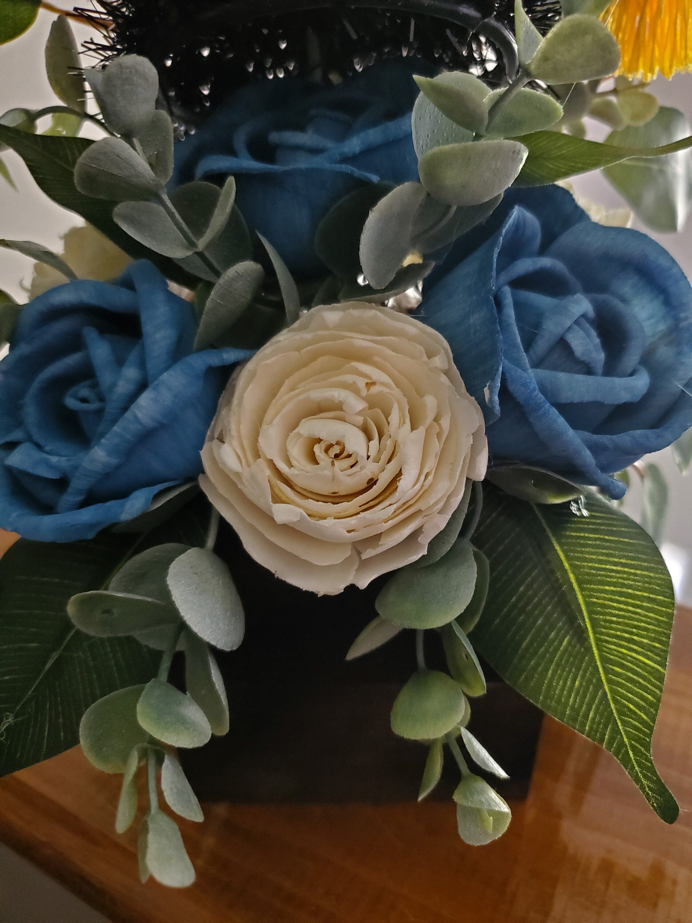Graduation Gift] Grad Arrangement] Grad Flowers] Blue Flowers for the ...