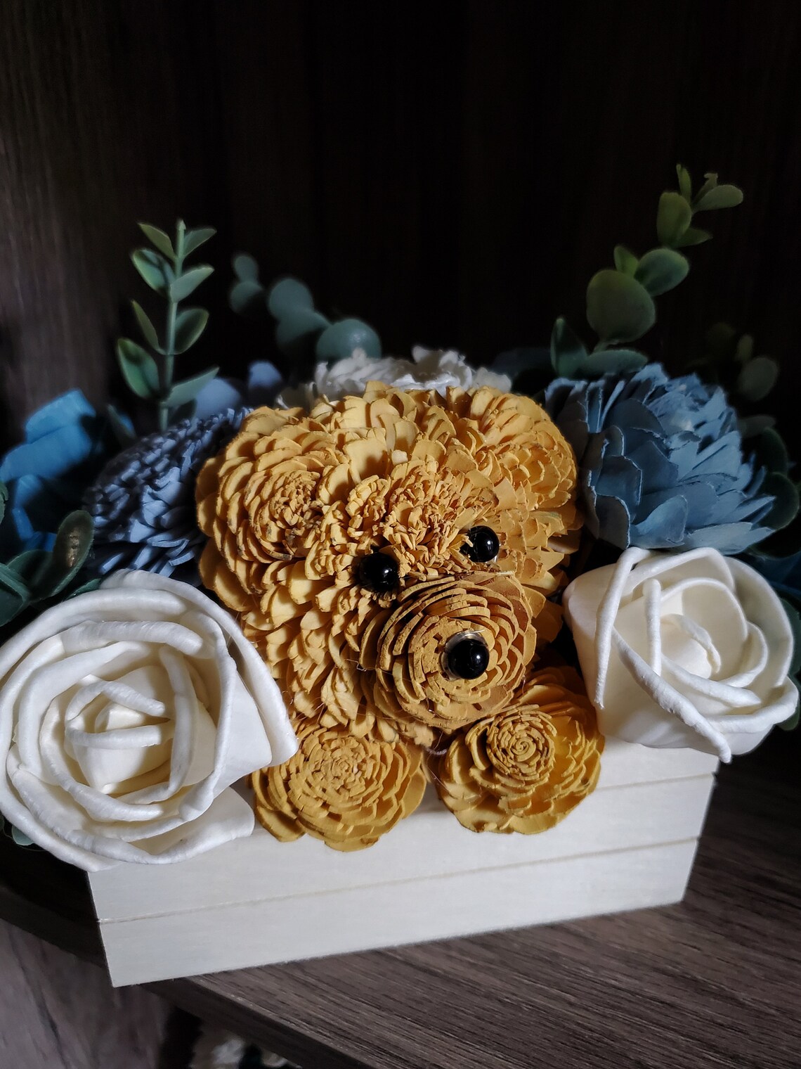 Flower Dog Dog flower arrangement loss of Dog dog birthday Etsy