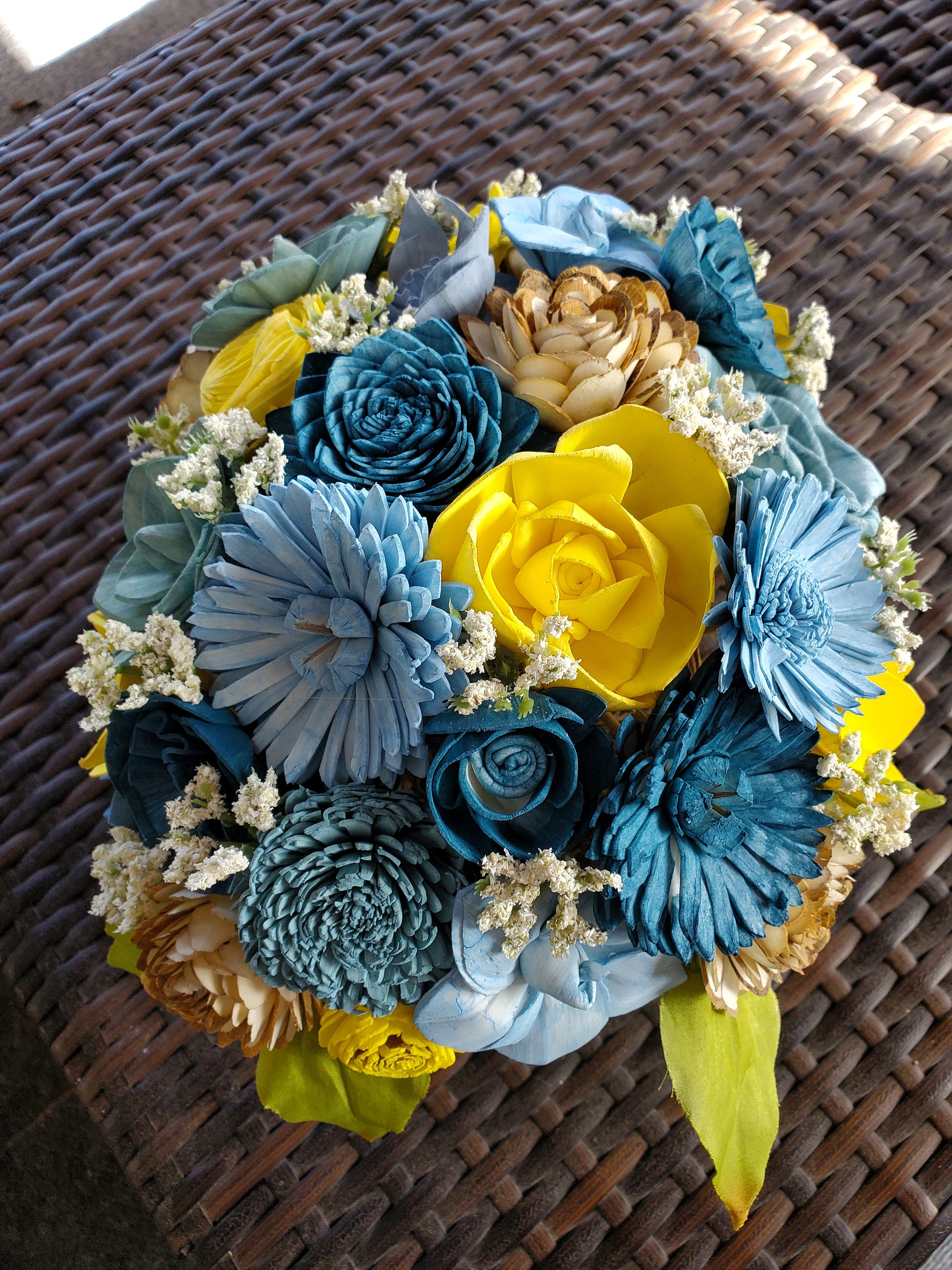 HoitoDeals Bouquet Di Fiori Viventi Vaso Scatola Per Fiorista - Foto 11