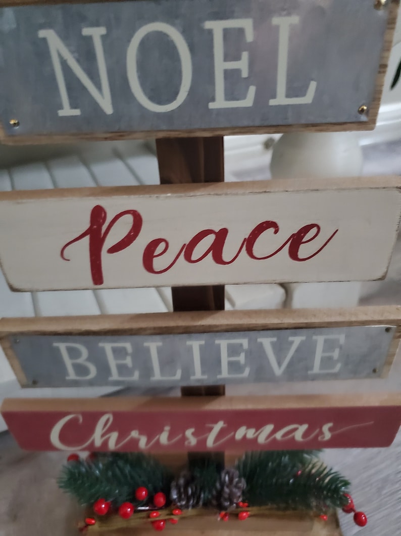 Rustic Christmas Home Decor Farmhouse Christmas Decor Country Christmas