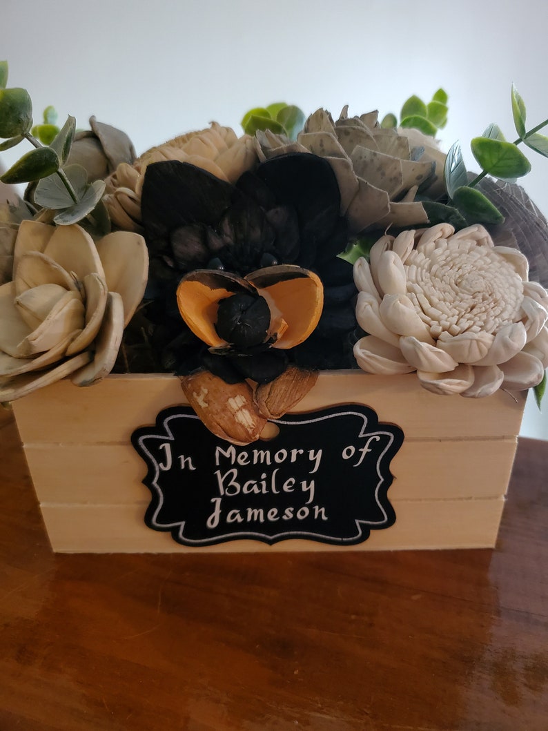 Puppy Flower Bouquet Dog lover birthday gift Loss of pet Etsy