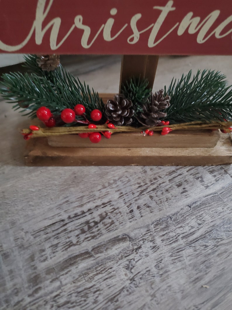 Rustic Christmas Home Decor Farmhouse Christmas Decor Country Christmas