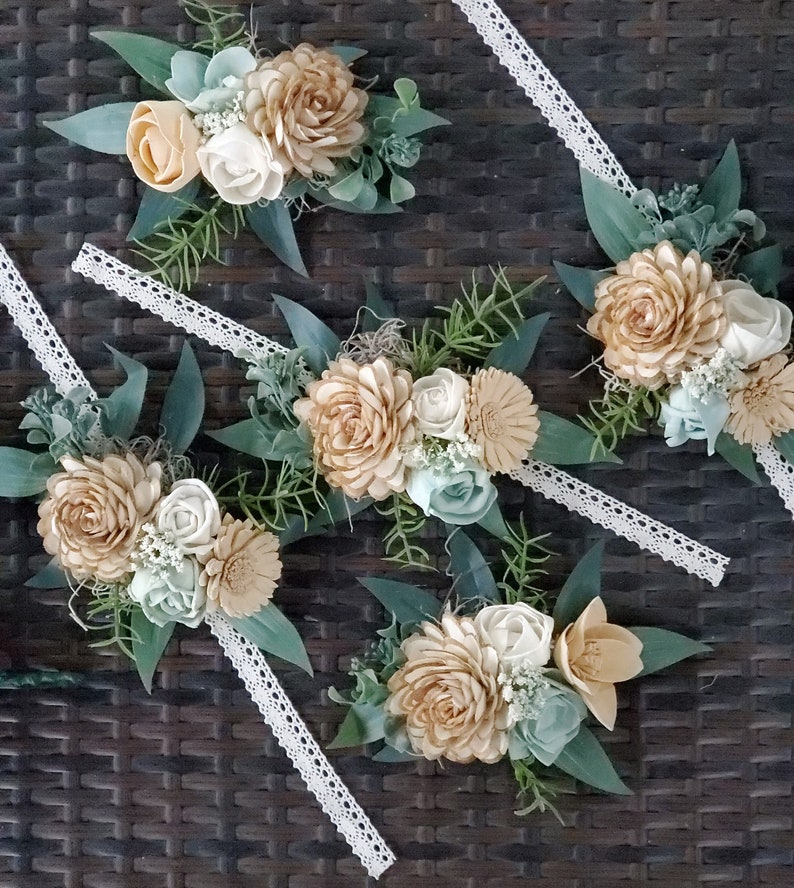 WEDDING Flower PACKAGE NATURAL Wedding Flowerssage Wedding Etsy