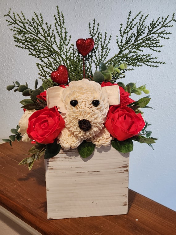 New Puppy Gift Basket Flower Delivery Round Rock Texas - Floral Fabulous