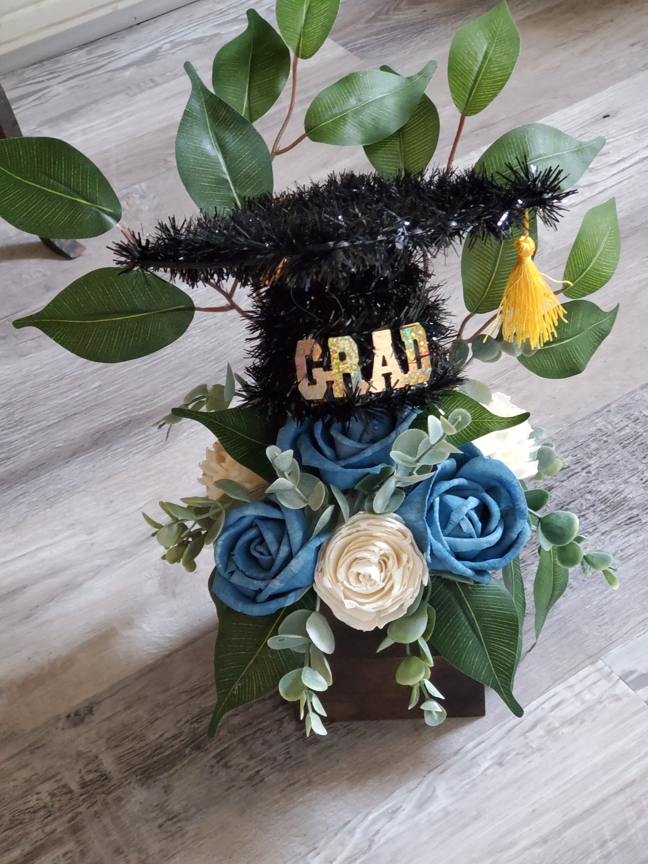 Gradutaion Centrotavola per decorazioni tavoli, viola e oro