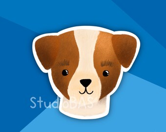 Jack Russell Terrier Vinyl Sticker