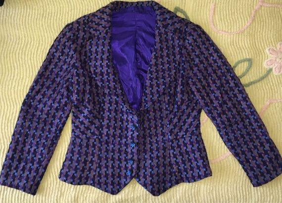 Vintage 40s 80s Tailored Jacket