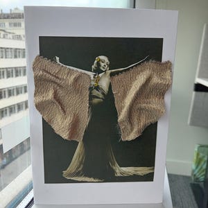 Handmade Retro Greeting Card