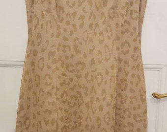 Vintage 80s does 60s Bari Jay Hollywood Glam Shift Dress