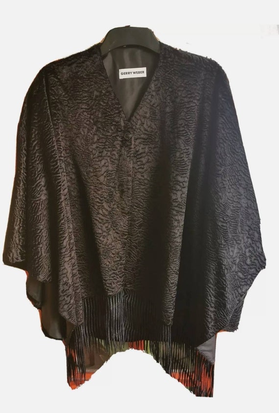 Vintage Gerry Weber Velvet Cape