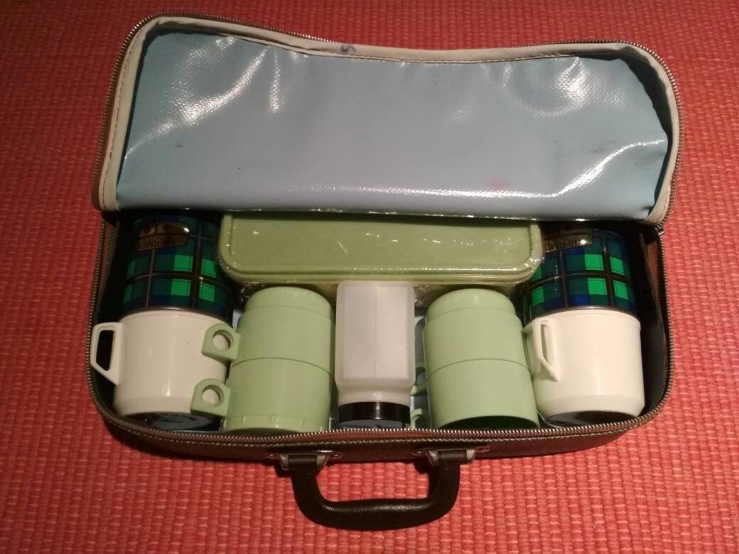 BREXTON　ブレクストン　ヴィンテージ　ピクニックバスケット　2人 Brexton picnic set - Etsy 日本