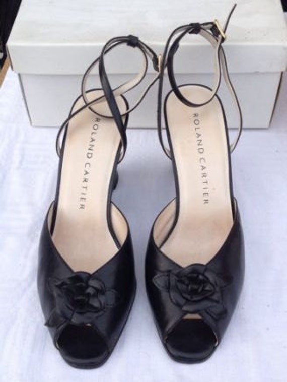 roland cartier black shoes