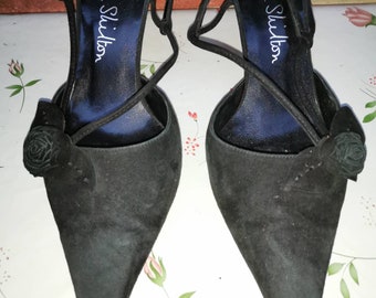 Vintage Jane Shilton Suede Shoes