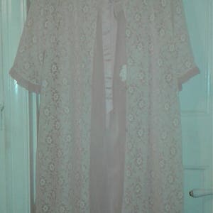 Vintage 60s Peignoir Nightdress Robe Set