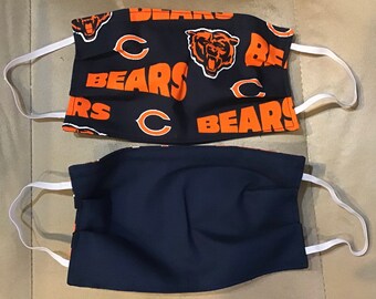 Bears Face Mask Etsy - chicago bears fan club gift roblox