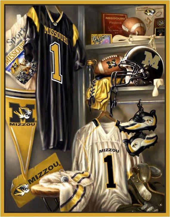 Items similar to University of Missouri Football Mizzou Tigers Locker