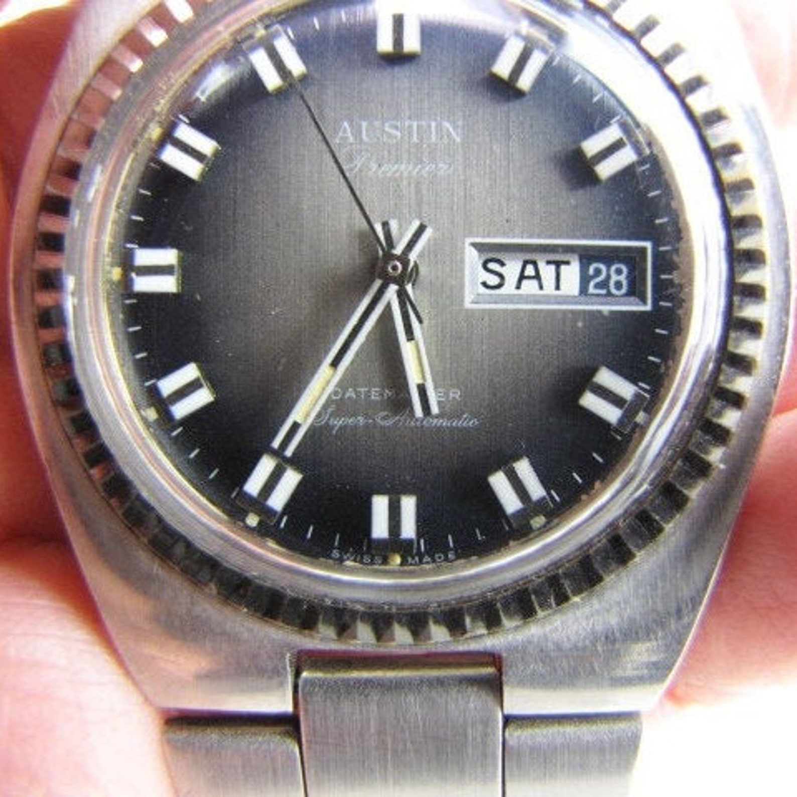 Mens Swiss Movement Automatic Analog Wrist Watch Rugged Etsy