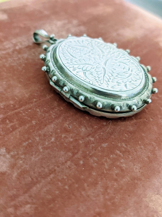 Vintage  1970s Victorian Revival Sterling Silver … - image 2