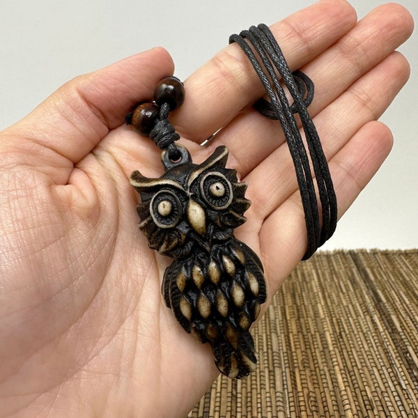 Owl Necklace, Owl Necklaces for Women,  Owl Necklace Charm, Owl Necklace Pendant, Owl Gift, Owl Choker, Owl Jewelry, Wisdom Necklace