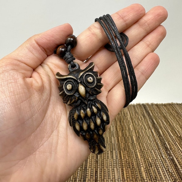 Owl Necklace, Owl Necklaces for Women,  Owl Necklace Charm, Owl Necklace Pendant, Owl Gift, Owl Choker, Owl Jewelry, Wisdom Necklace