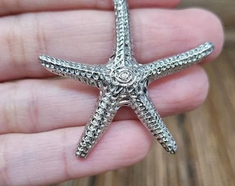 Starfish Earrings, Starfish Earrings Dangle, Starfish Earrings Silver, Sea Star Earrings, Seastar jewelry, Beach Earrings, Ocean Earrings