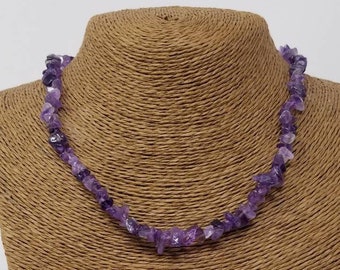 Amethyst Necklace, Amethys jewelry Gift for Wife, Amethyst Necklaces for Women, Amethyst Necklace Gift for Women, Amethyst Necklace Beaded