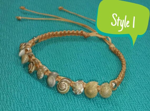 Seashell bracelet hotsell designs