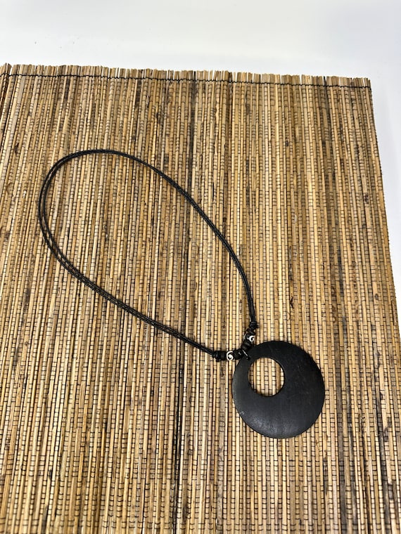 【BLACKPURPLE】[silver925] Luce Circle Pendant 8mm BLACKPURPLE (ブラックパープル) [SILVER925] Luce Circle